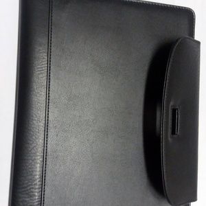 Black Leather Portfolio 20 Pieces Wholesale